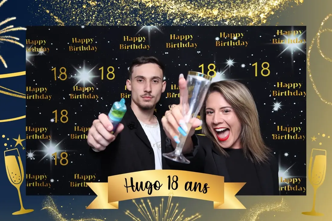 Photobooth anniversaire Le Havre